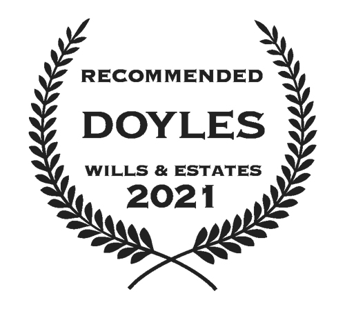 Doyles Wills & Estates 2021 Award logo